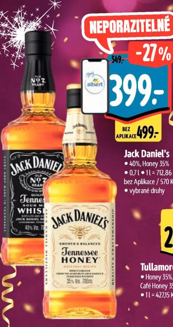 Whiskey Honey Jack Daniel'