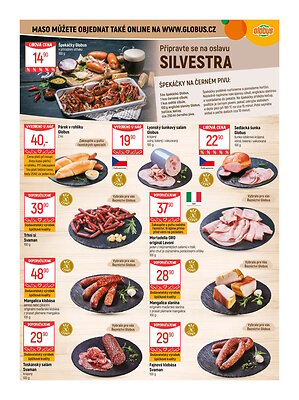 akční leták Globus 27.12.2025-31.12.2025