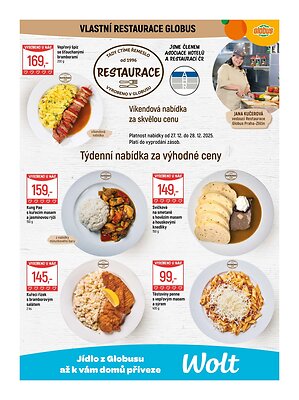 akční leták Globus 27.12.2025-31.12.2025