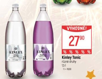 Limonáda Tonic Kinley