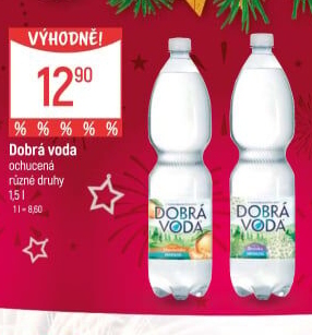 Ochucená voda Dobrá voda