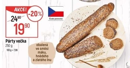 Pečivo Párty večka