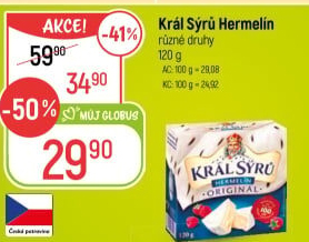 Sýr Hermelín Král sýrů