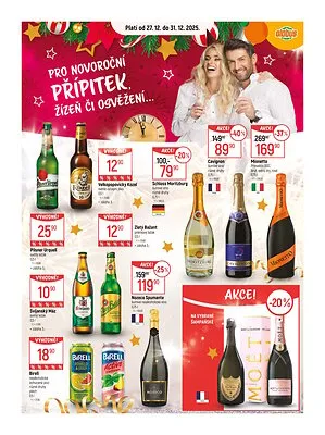 akční leták Globus 27.12.2025-31.12.2025