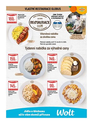 akční leták Globus 27.12.2025-31.12.2025