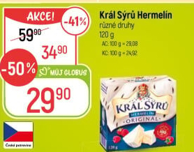 Sýr Hermelín Král sýrů