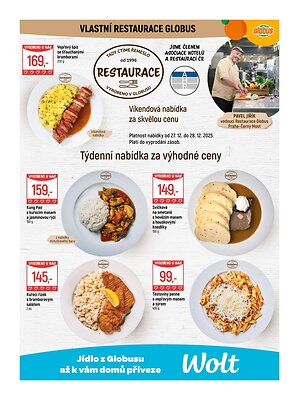 akční leták Globus 27.12.2025-31.12.2025