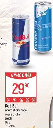 Energetický nápoj Red Bull