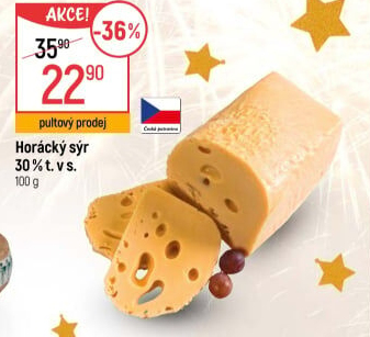 Horácký sýr 30%