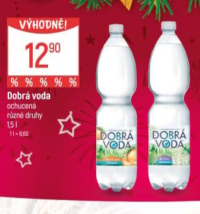 Ochucená voda Dobrá voda