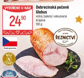Pečeně debrecínská Globus