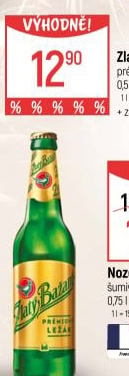 Pivo světlý ležák 12° Zlatý Bažant