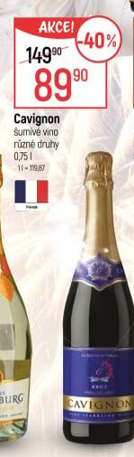 Sekt Brut Cavignon