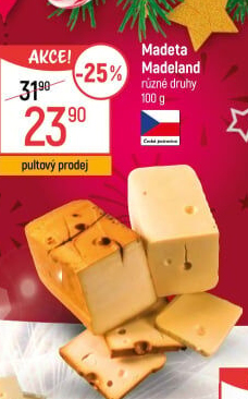 Sýr Madeland Madeta
