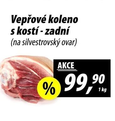 Koleno vepřové s kostí