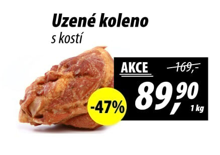 Vepřové uzené koleno s kostí