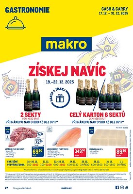 akční leták Makro 17.12.2025-31.12.2025