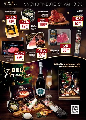 akční leták BILLA 3.12.2025-31.12.2025