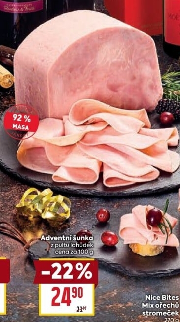 Adventní šunka nejvyšší jakosti