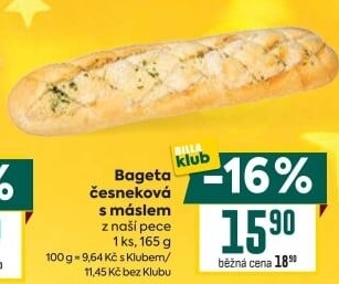 Bageta česneková