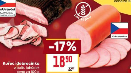 Debrecínka kuřecí