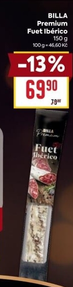 Salám Fuet Iberico Premium Billa