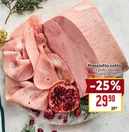 Šunka Prosciutto Cotto