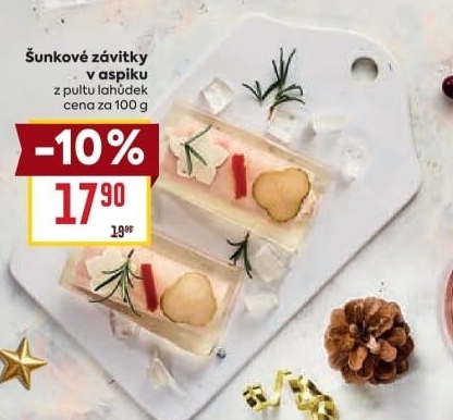 Šunkový závitek v aspiku