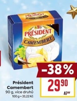 Sýr Camembert Président