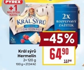 Sýr Hermelín Král sýrů