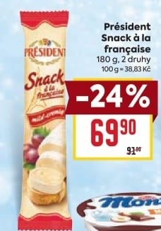 Sýr Snack Président