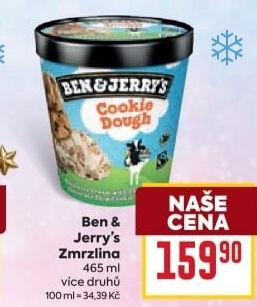 Zmrzlina v kelímku Ben&amp