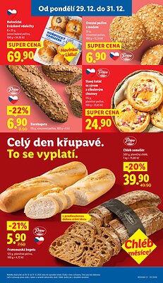akční leták Lidl 29.12.2025-31.12.2025