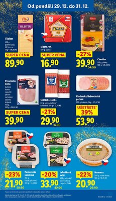 akční leták Lidl 29.12.2025-31.12.2025
