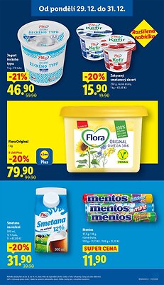 akční leták Lidl 29.12.2025-31.12.2025