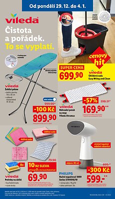 akční leták Lidl 29.12.2025-31.12.2025