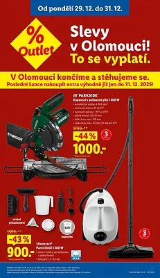 akční leták Lidl 29.12.2025-31.12.2025