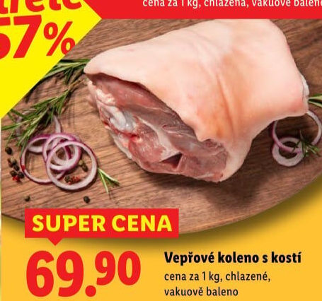 Koleno vepřové s kostí