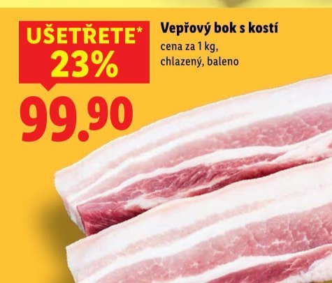 Vepřový bok s kostí