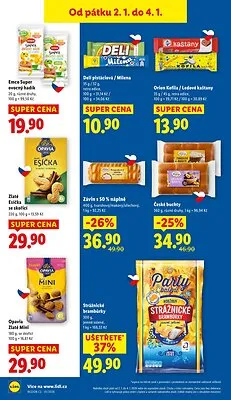 akční leták Lidl 2.1.2025-4.1.2025