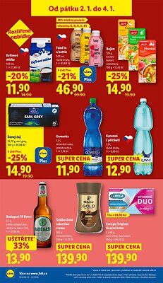akční leták Lidl 2.1.2025-4.1.2025