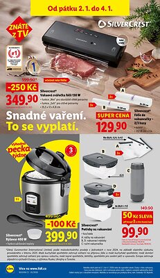 akční leták Lidl 2.1.2025-4.1.2025