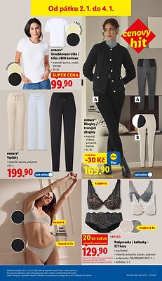 akční leták Lidl 2.1.2025-4.1.2025