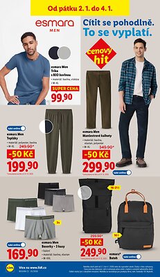 akční leták Lidl 2.1.2025-4.1.2025