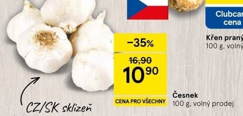 Česnek