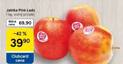 Jablka Pink Lady