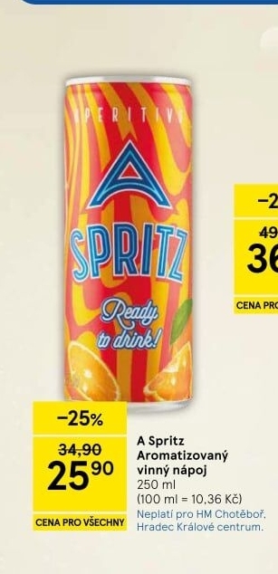 Míchaný nápoj Aspritz