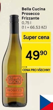 Prosecco Frizzante Bella Cucina