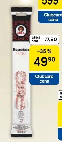 Salám Fuet Espetec Extra Solá