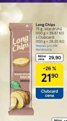 Snack Long Chips
